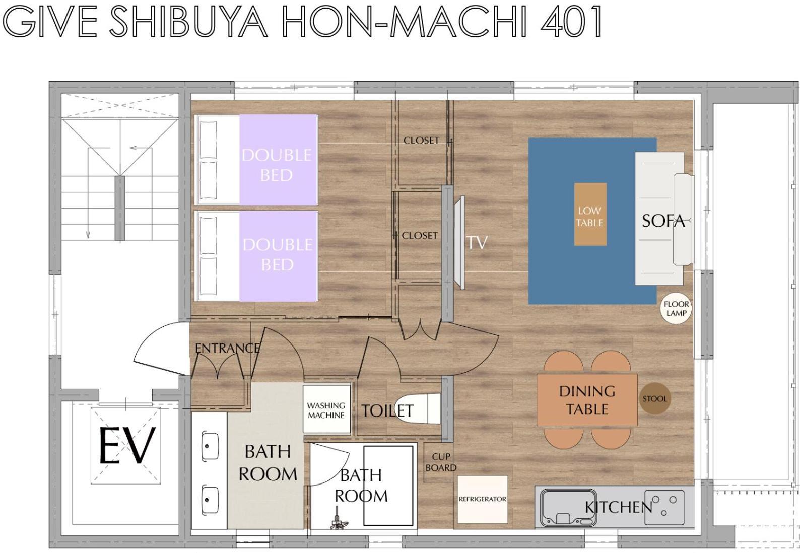 Apartamento Give Shibuya Honmachi Tóquio